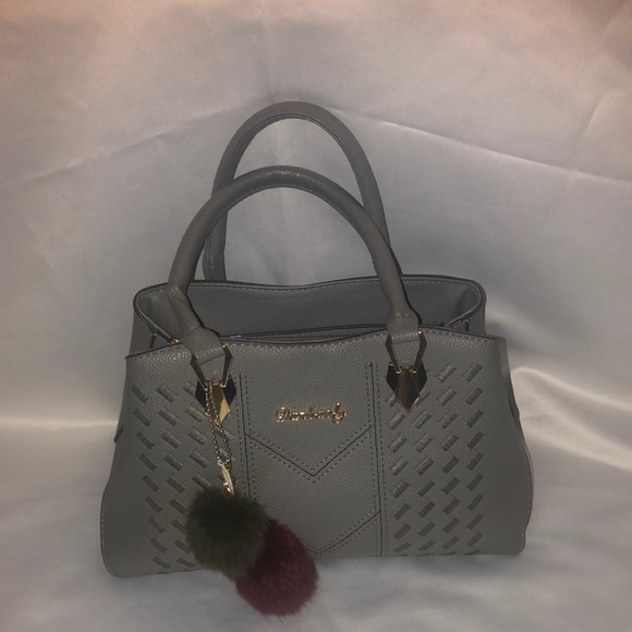 handbag gray color - Picture 1 of 5